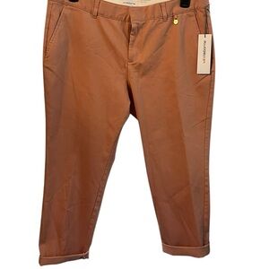 Liz Claiborne Rose Dawn straight leg ankle mid-rise size 14 women’s pants